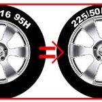 タイヤ偏平率とインチアップの関係｜タイヤサイズ豆知識