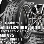 【新発売】コンフォートタイヤ｜グッドイヤーEAGLE LS2000 HybridⅡ ＆とEuroSpeed V25｜タイヤホイール4本セット