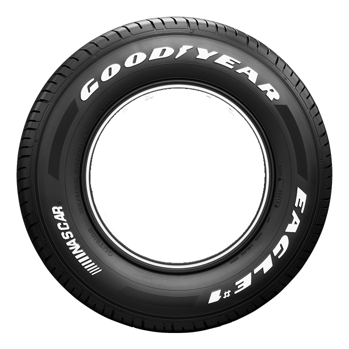 グッドイヤーEAGLE #1 NASCAR＆KEELER TACTICS｜ハイエース用タイヤホイール4本セット
