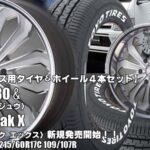 【新発売】ハイエース用｜トーヨーH30 ＆zerobreak-X〈PWP〉｜タイヤホイール4本セット 