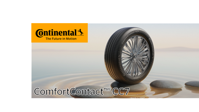 サイレント・コンフォートタイヤ、コンチネンタルComfortContact CC7を新規発売開始