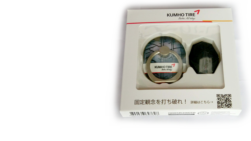 クムホタイヤオリジナルスマホスタンド｜2024夏のタイヤ祭り開催中！～8/11(日)まで