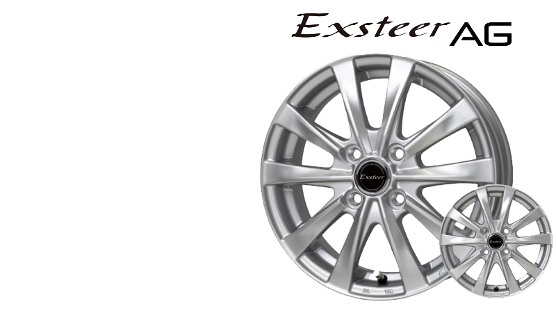 155/65R14 75H｜ヨコハマ S306 & Exsteer AG｜タイヤホイール4本セット