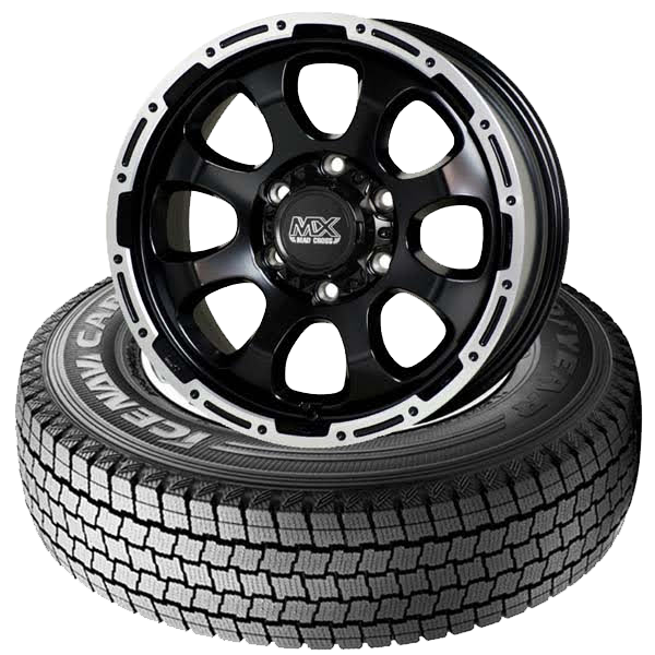 グッドイヤー ICE NAVI CARGO & MAD CROSS GRACE｜スタッドレスタイヤ＆ホイール4本セット