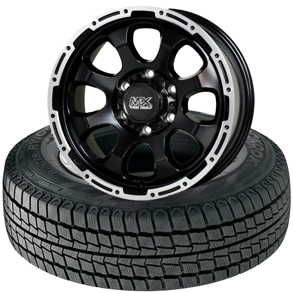 ハンコックWINTER RW06 & MAD CROSS GRACE ｜スタッドレスタイヤ＆ホイール4本セット