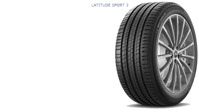 スポーツSUVタイヤ、ミシュラン LATITUDE SPORT 3を4サイズ追加で新規発売開始